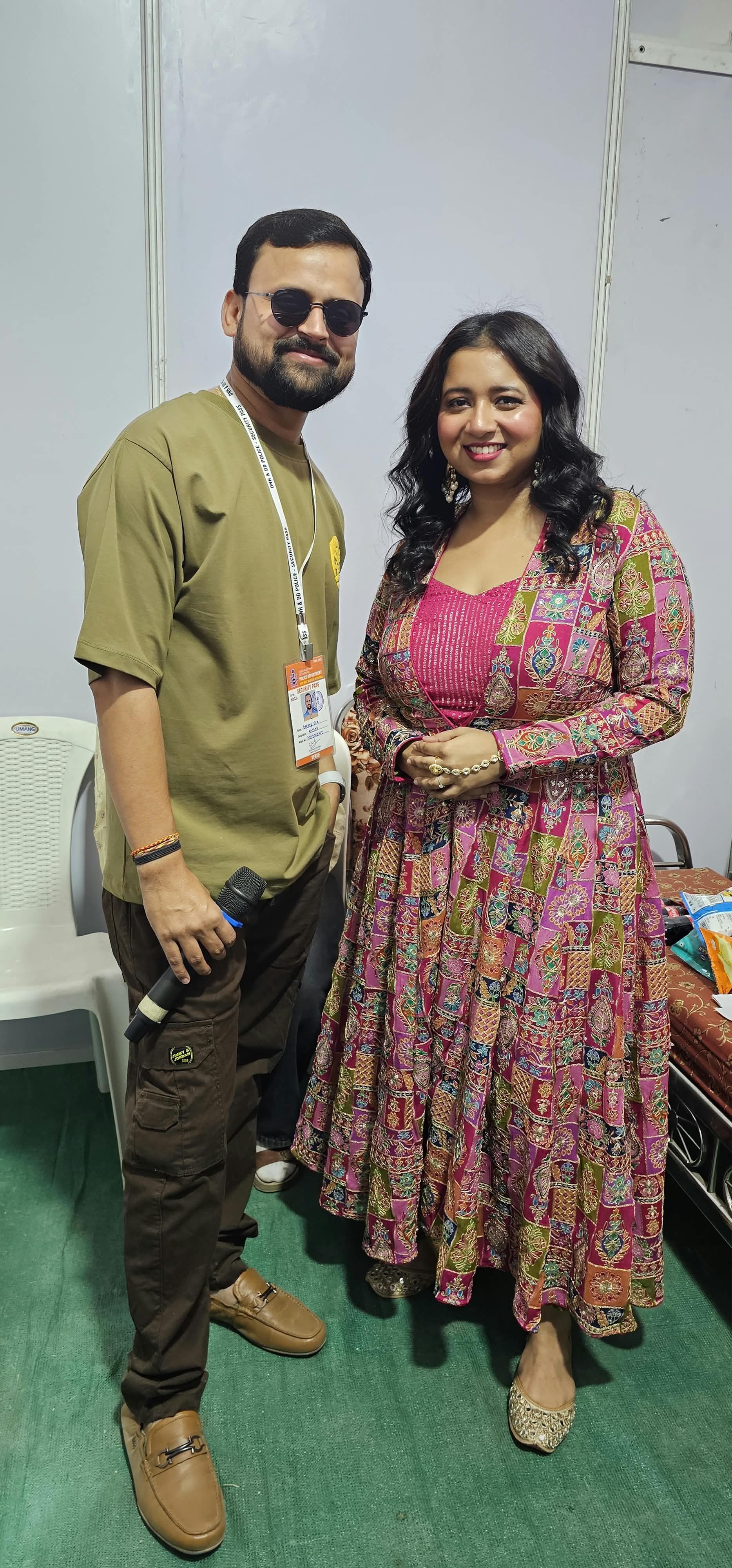 Political Rally during Prime Minister Shri Narendra Modi's visit to Silvassa — in frame with Kalpana Patowary
